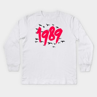 1989 1989 1989 89 DREAM Kids Long Sleeve T-Shirt